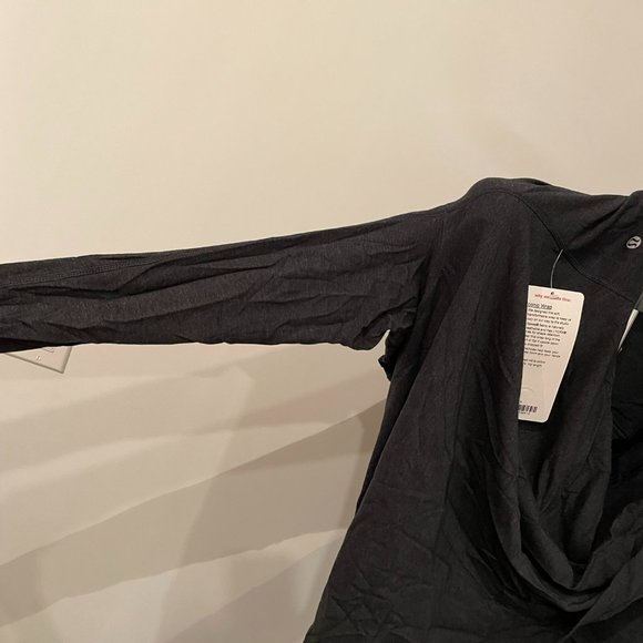 Lululemon Iconic Wrap Sweater - Dark Grey - Picture 2 of 6